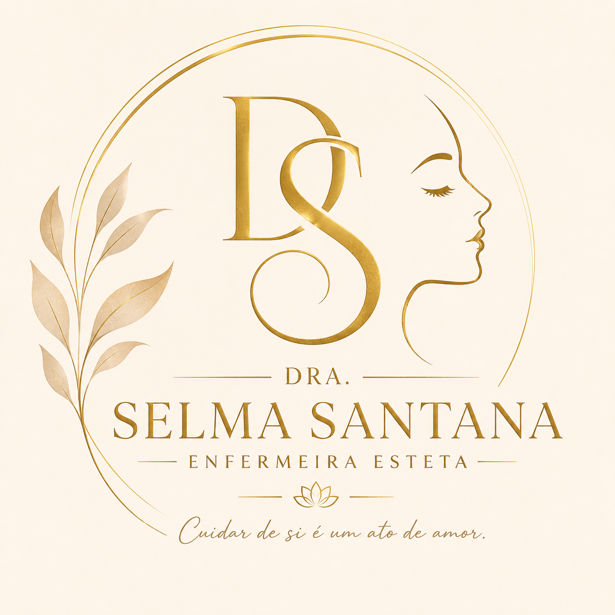 Logotipo Dra. Selma Santana, enfermeira esteta